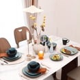 thumbnail image 5 of 16-Piece Ceramic Cutlery Set - Serves 4 - Microwave and dishwasher available,blue, 5 of 12
