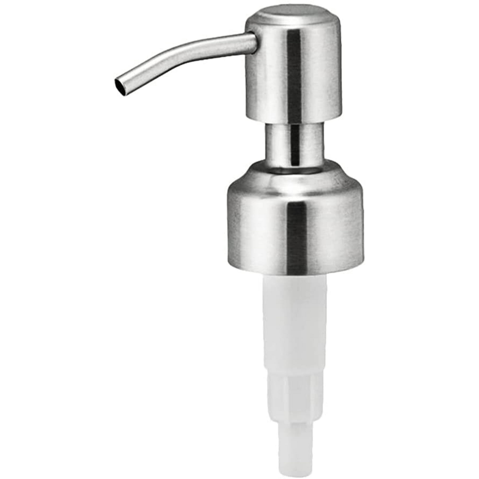 Rust Proof Stainless Steel Soap Pump Kitchen Soap Dispenser Pump Replacement Bathroom Liquid Dispenser Pump Size 1