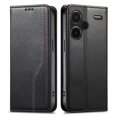 thumbnail image 1 of FOXDOCK Wallet Case for Xiaomi Redmi Note 13 Pro Plus , PU Leather Flip Cover with Elastic Anti-Slip Hand Strap, Card Slots, 1 of 6