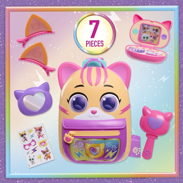 SUPERKITTIES, Su-Purr Backpack Set, with Lights & Sounds, 7-pieces