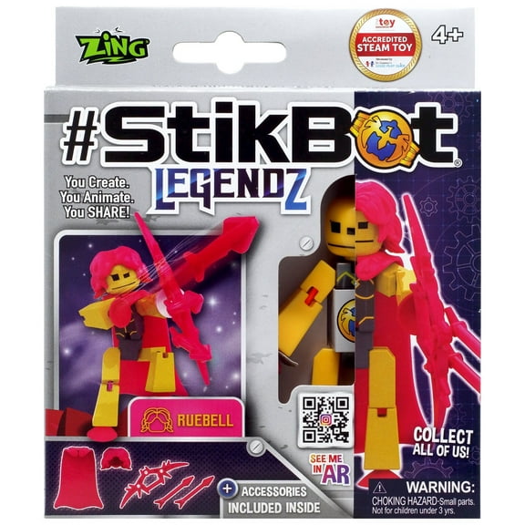 Stikbot Legendz Ruebell Figure