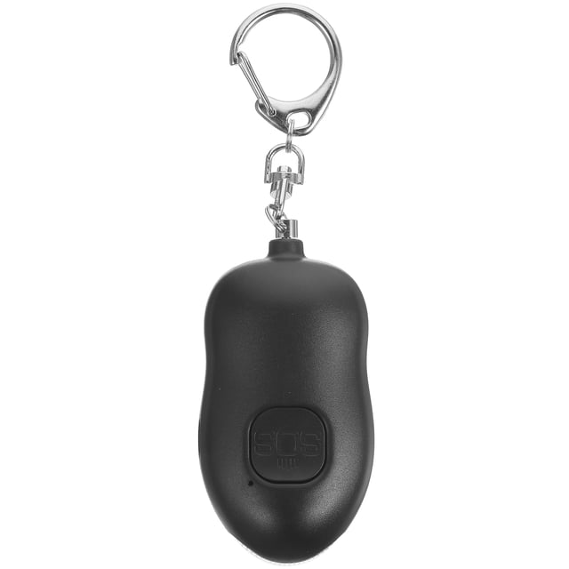 Shisuyan Smart Personal Alarm Personal Safety Sound Alarm Black Safety Alarm for Emergency Situations 1Pack
