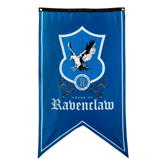 Banner CON*QUEST Journals con el escudo de Harry Potter Ravenclaw, 75 x 125 cm