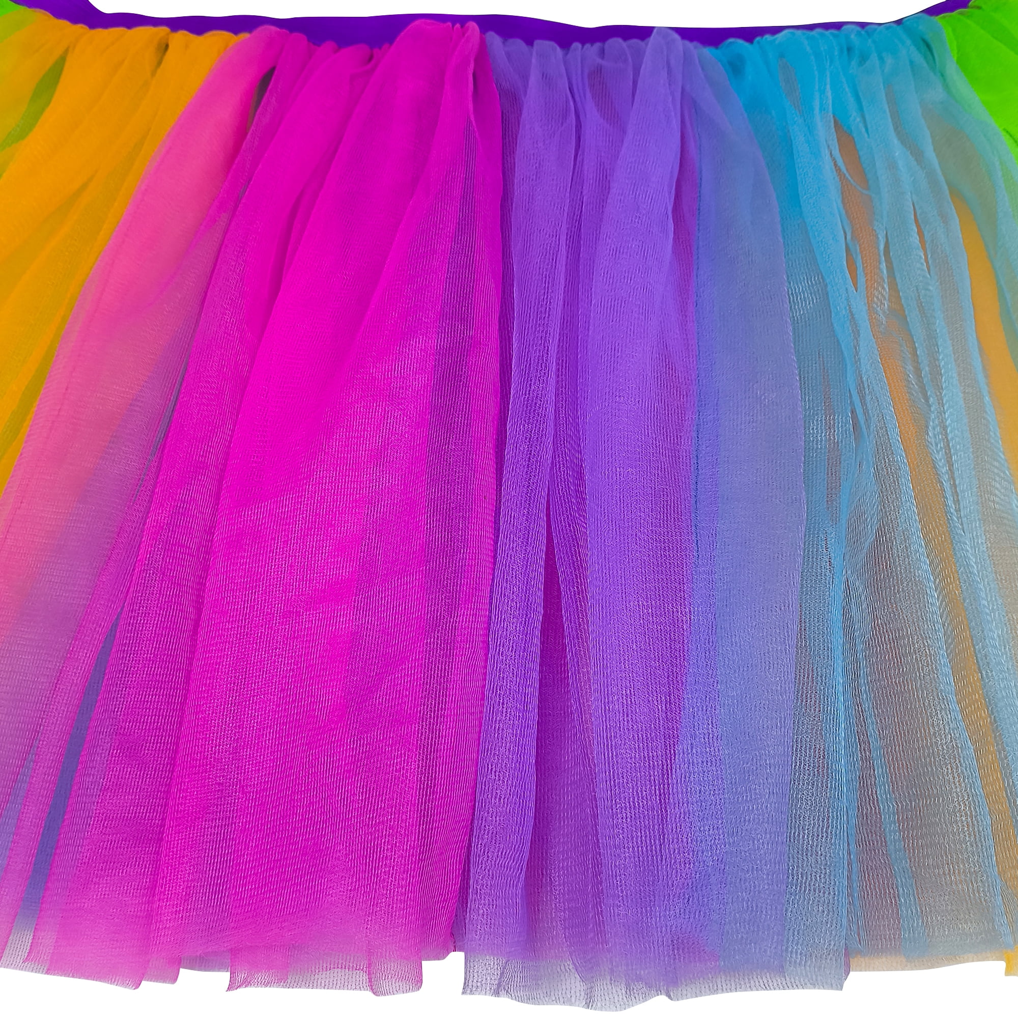 Women's Rainbow Tulle Tutu, L/XL, by Way To Celebrate