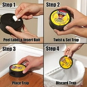 D-Con No View, No Touch Covered Mouse Trap, 2 Traps