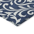 thumbnail image 4 of Addison Rugs Chantille Indoor/Outdoor Transitional Floral Navy Washable Rectangle Rug, 10' x 14', 4 of 6