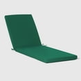 thumbnail image 2 of WestinTrends Solace Outdoor Chaise Lounge Chair Cushions Set of 2, 74" x 22.5", Green, 2 of 4
