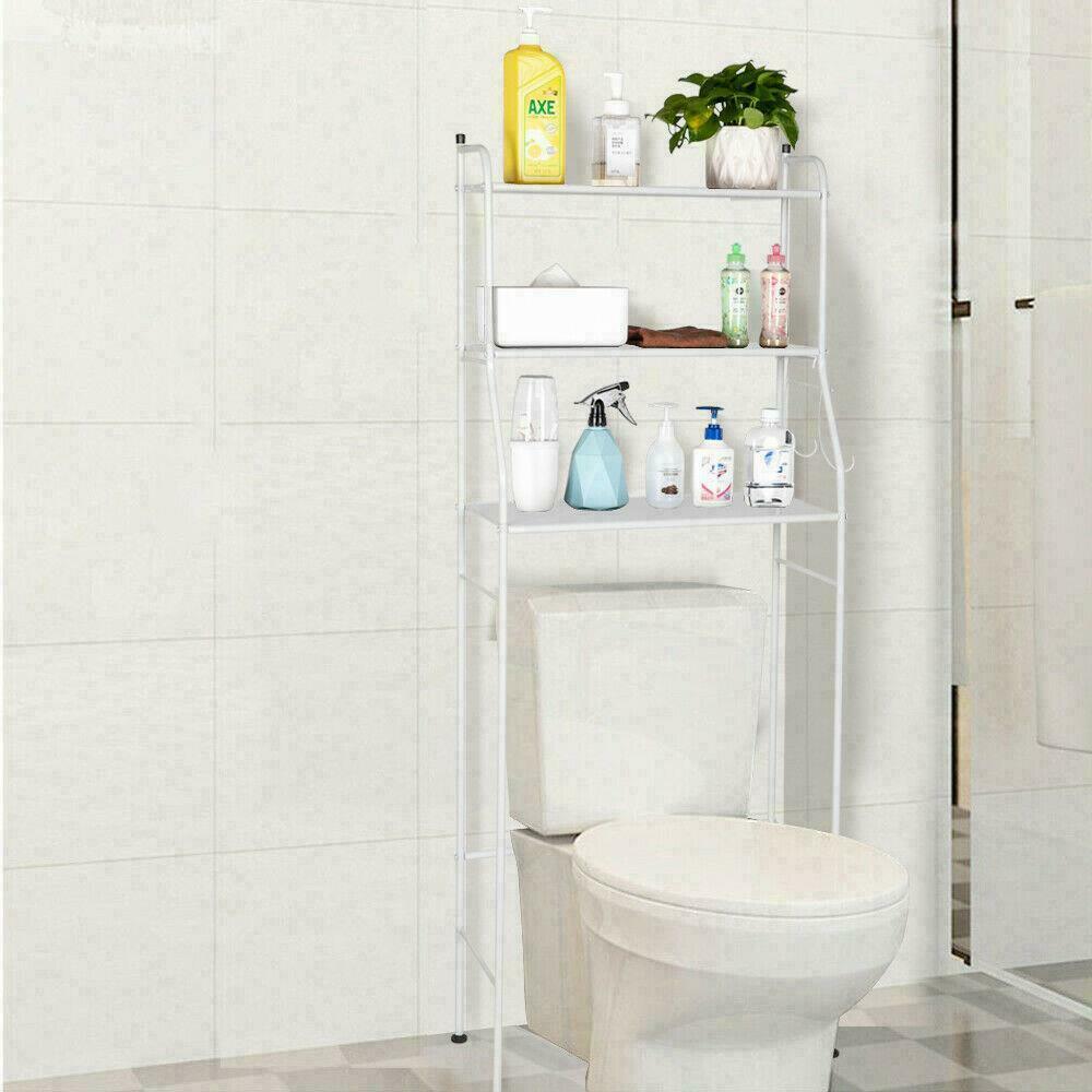 3 Shelf Bathroom Space Saver Over The Toilet Rack Bathroom Corner Stand