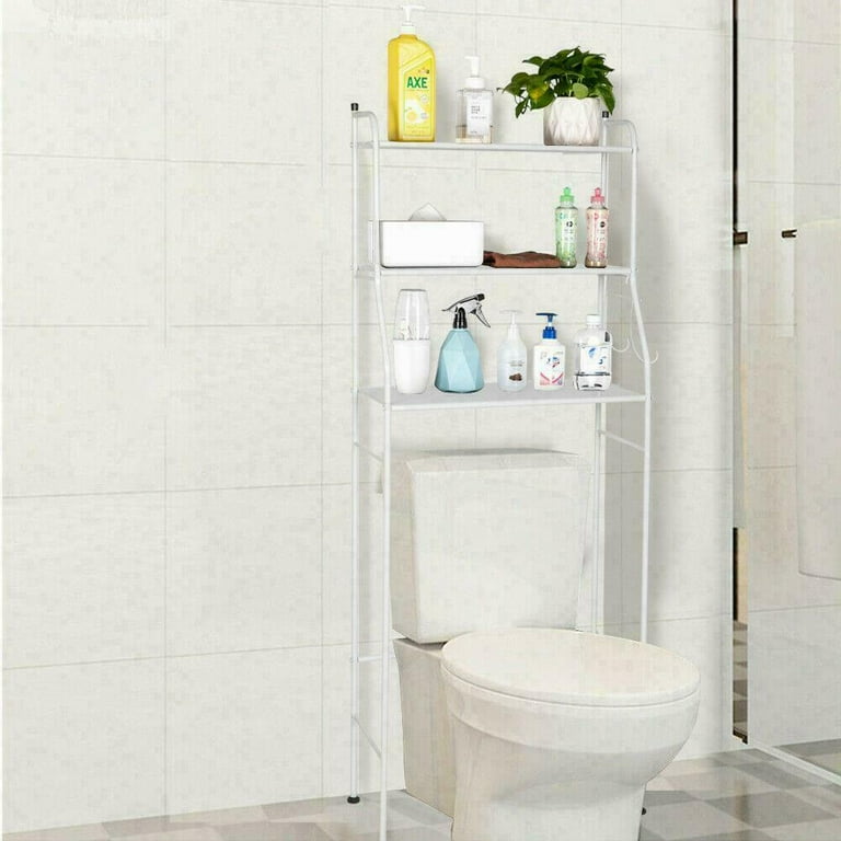 3 Shelf Bathroom Space Saver Over The Toilet Rack Bathroom Corner