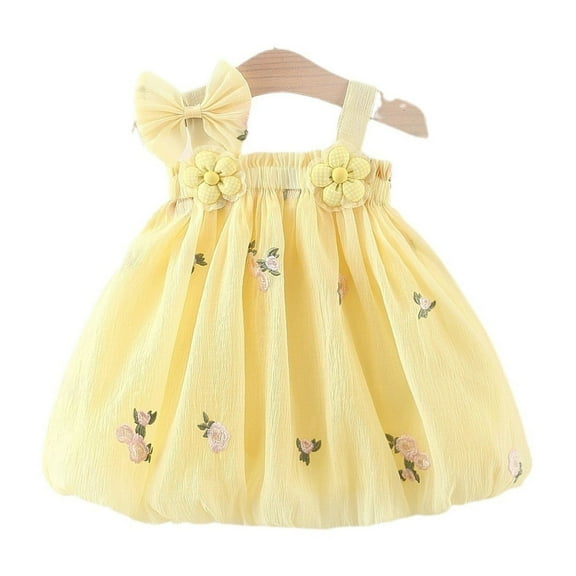 RIJOPUTY Toddler Holiday Dress Tulle Dress Baby Girl Clothes 6-9 Months Knitted Baby Outfits for Girls Baby Outfit 1st New Years Baby Outfit Girls Gymnastics Outfits 1 Year Old Girl Outfit Cute