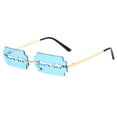 thumbnail image 2 of Gafas de sol divertidas Macarena sin montura estilo punk, 2 of 3