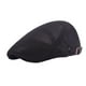 thumbnail image 3 of Gorra plana de malla jinwen para hombre sombrero de pintor negro ajustable, 3 of 8