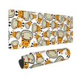 thumbnail image 2 of Pofeuu Giraffes Head Print Desk Mat for Keyboard and Mouse，Computer Desk Matt for Desktop，Large Mouse Pad for Desk，Desk Pads on Top of Desks 12x31.5in, 2 of 8