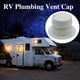 thumbnail image 4 of Scienceny 2 uds ABS RV plomería tapa de ventilación Camper Cap tapas RV tapa RV alcantarillado ventilación Cap Camper Vent Cap Accesorios para vehículos recreativos, 4 of 6