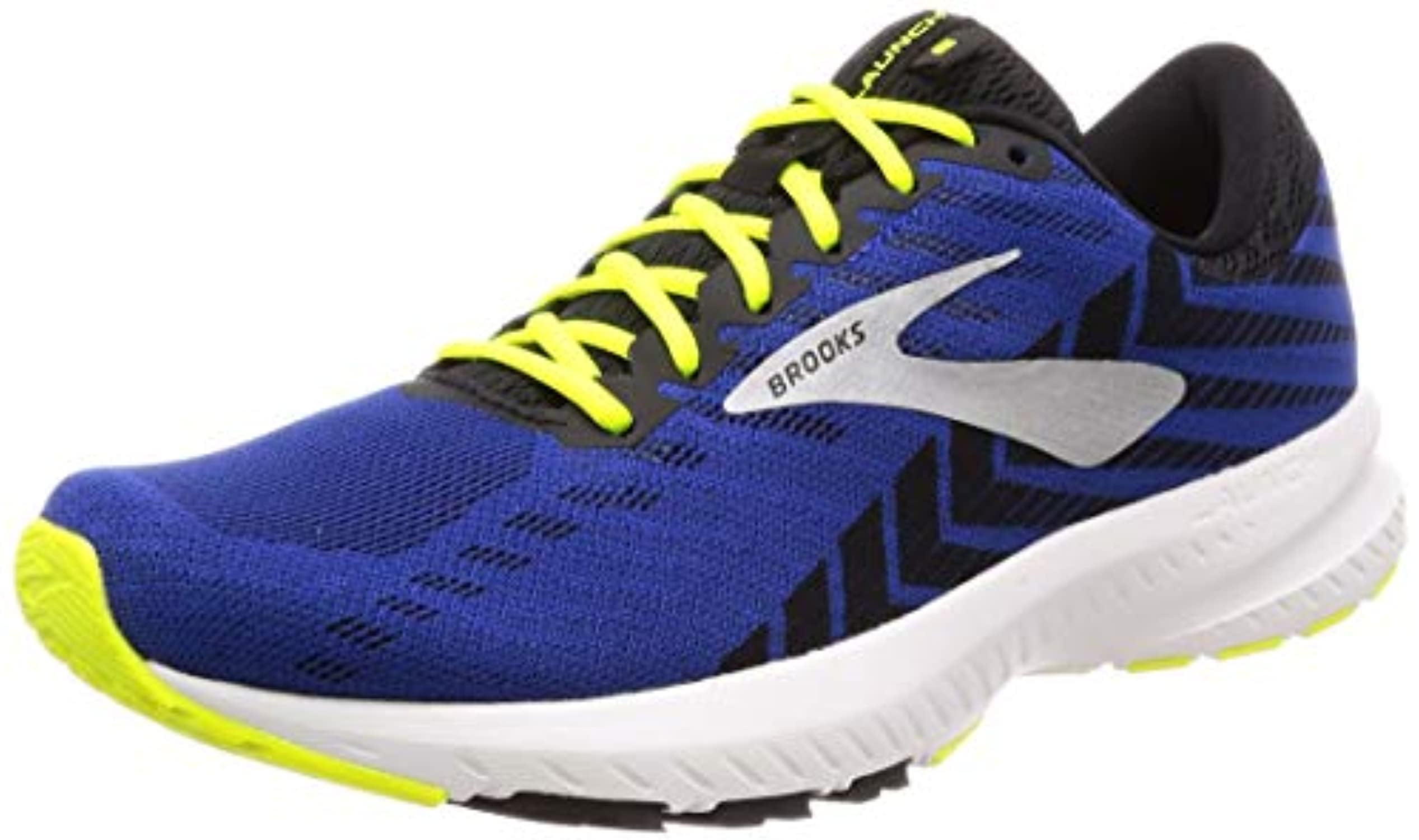 Men's Brooks Launch 6 Neutral Cushion Athletic Running Gym Shoes 