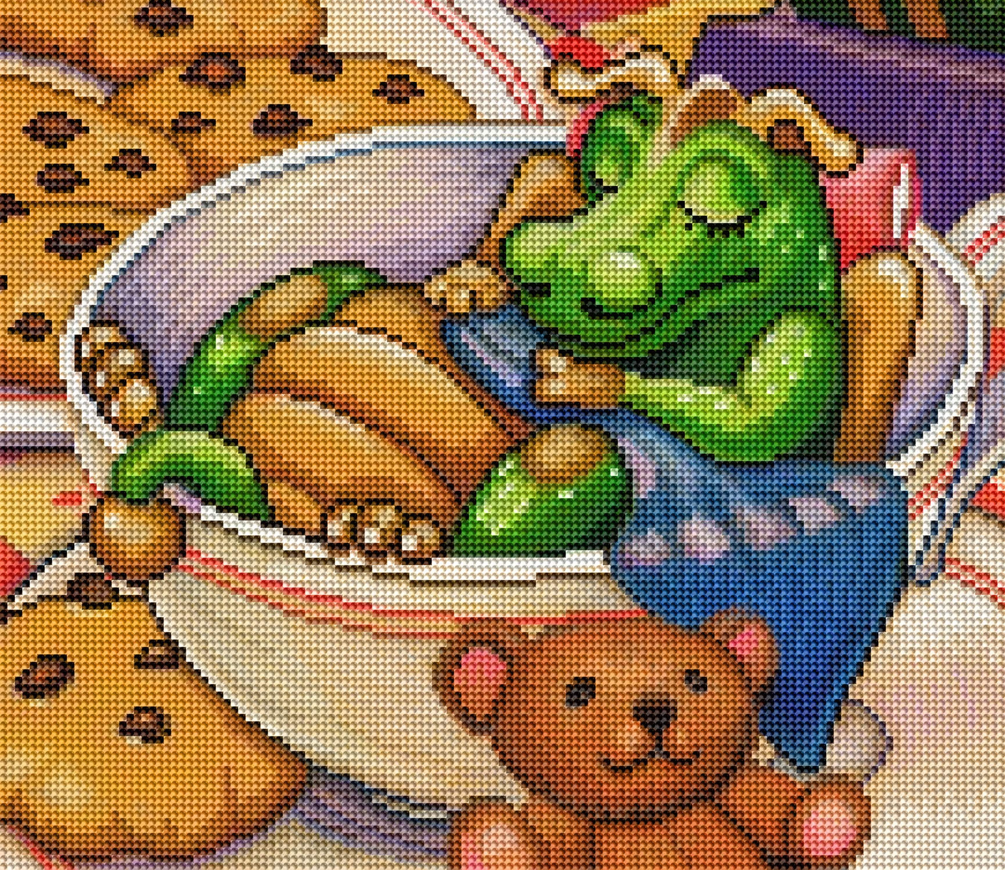 DIAMOND ART CLUB Naptime Diamond Painting Kit