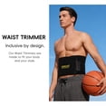 thumbnail image 3 of MANIFIQUE Sweat Waist Trimmer - Premium Sweat Enhancing Fitness Waist Belts for Women & Men, 3 of 5