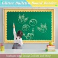 thumbnail image 5 of Jinsinto Bulletin Board Borders Stickers Classroom gold 10m, 5 of 5