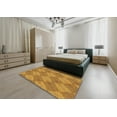 thumbnail image 5 of Ahgly Company Machine Washable Indoor Rectangle Transitional Beer Orange Area Rugs, 7' x 9', 5 of 7