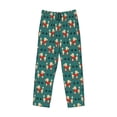 thumbnail image 4 of Xecao Cartoon Poodle Dog Men's Straight Lounge Pajama Pants: The Ultimate in Comfortable Sleepwear, 4 of 9