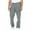 Gray, variant on Azrian Men Solid Casual Multiple Pockets Outdoor Fitness Pants Cargo Pants Trousers
