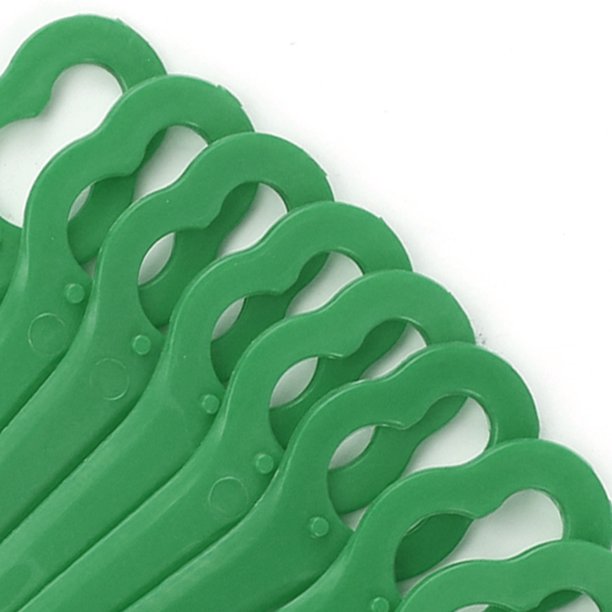 Juego de cuchillas de repuesto Juego de cuchillas de repuesto Cuchillas de corte de plástico Accesorios para recortadora de césped (20 piezas)