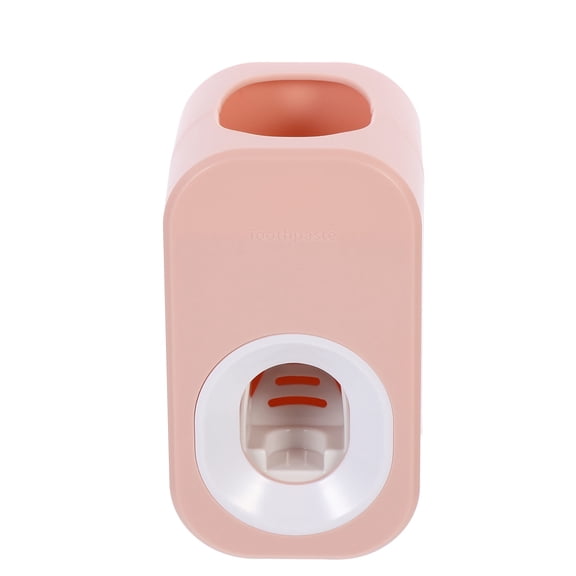 Niceauty Pink Automatic Toothpaste Squeezer for Home Use Durable Plastic Gadget for Adults and Children 3.5 oz