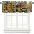 thumbnail image 3 of Amsterdam Netherlands European Vintage Window Curtains for Living Room the Bedroom Home Interior Kids Room Decoration Drapes, 3 of 7