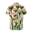 thumbnail image 5 of UVEASISHA Summer Floral Shirts for Men,Mens Hawaiian Shirts Short Sleeve Button Down Vacation Shirt Stylish Printed Tropical Beach Shirts 2025 Casual Aloha Shirt 90% off Clearance Sale, 5 of 5