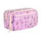 thumbnail image 3 of Estuche para lápices, bolsa de maquillaje, bolsa de cosméticos, bolsa de papelería para niños, adultos, estudiantes Carpincho violeta, 3 of 8