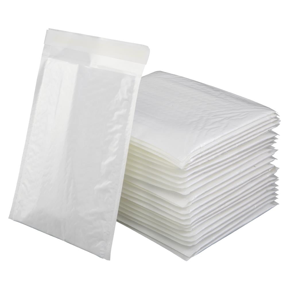 UBesGoo 4"x8" Inch 25pcs Padded Envelopes Water Proof Poly Bubble