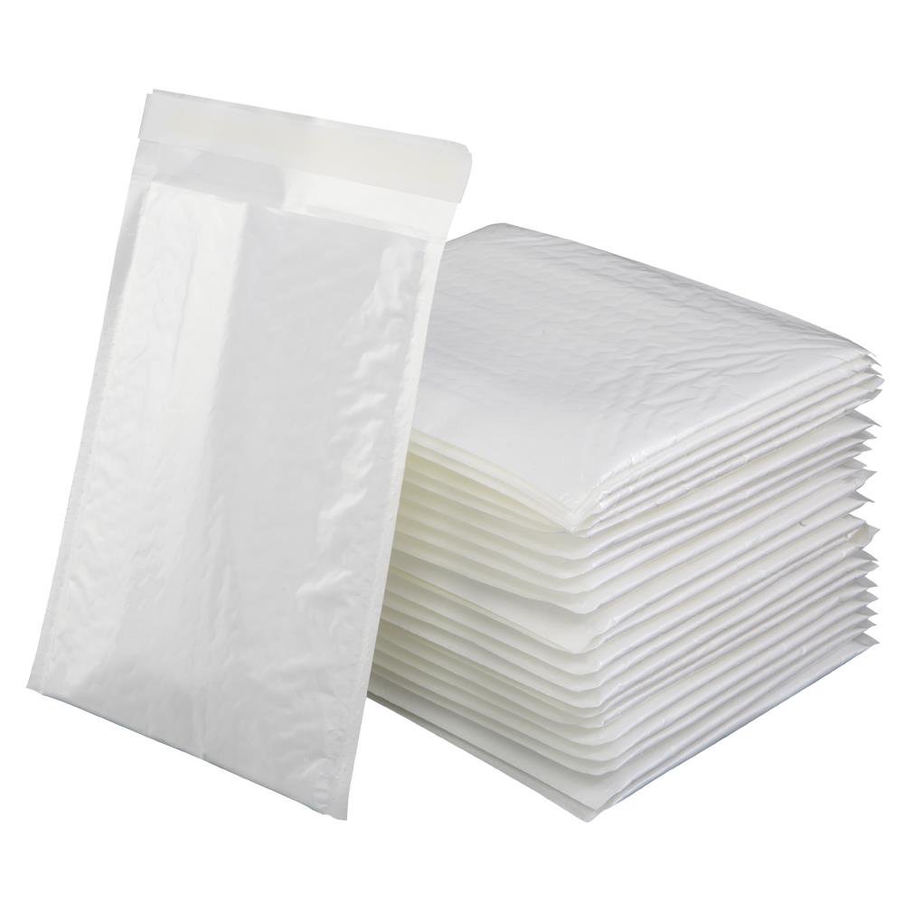 UBesGoo 4"x8" Inch 25pcs Padded Envelopes Water Proof Poly Bubble