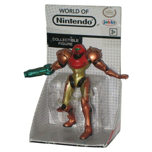 World Of Nintendo Metroid Samus 16 Jakks Pacific Collectible Mini Figure Walmart Com Walmart Com