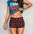 thumbnail image 3 of Fotbe Heart Shorts Sin Costuras – Shorts Deportivos de Cintura Alta para Mujer, Elásticos para Gimnasio, Yoga, Running o Ciclismo-Large, 3 of 8
