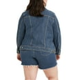 thumbnail image 3 of Levi’s Women's Plus Size Original Trucker Jean Jacket, 3 of 4