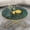Green Marble, variant on HLR Round Coffee Table with Green Faux Marble Top