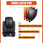 150W LED Moving Head Light Beam Spot Dj Dmx Stage Light Effect Light Disco Bar Wedding Club, 2Pcs, Black