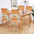 thumbnail image 2 of Yayeee 2 Pack Dining Chair Covers Stretch Parson Chairs Slipcovers Seat Protector, Sunny Floral, 2 of 6