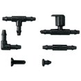 thumbnail image 2 of 1/4'' Drip Fitting Tee for Micro Water Tubing - 25 Pack, 2 of 2