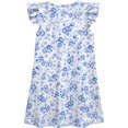 thumbnail image 6 of Girls Back to School Dress Flutter Sleeve Printed Casual Daily Dress for Kids 3 10Y, 6 of 7