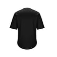 thumbnail image 6 of Men’s Button Down Shirts Short Sleeve Casual Shirt Solid Color Crew Neck Tee Summer Beach Wedding Tops for Men, 6 of 6