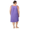 thumbnail image 3 of Aria Women's 40" Cotton Sleeveless Nightgown, Available in Sizes XS to 5X, 3 of 10