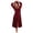 Burgundy, variant on Super Soft Blush Plush Hooded Women's Robe (Small / Pink)