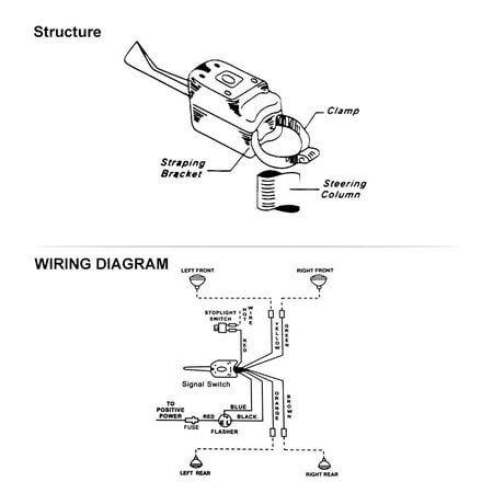 Hot Rod Turn Signal Switch, Gm Turn Signal Wiring Diagram