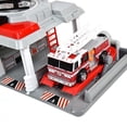 thumbnail image 4 of Set de juguetes Fire and Rescue Garage Luces y sonidos para niños, 4 of 6