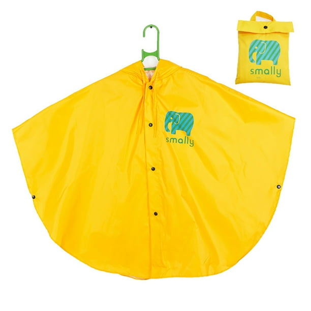 Poncho de lluvia para niños, capa de lluvia para niñas y niños, 100 % impermeable, portátil, plegable, poncho de lluvia para niños, bicicleta con bolsa de almacenamiento, chaqueta de lluvia