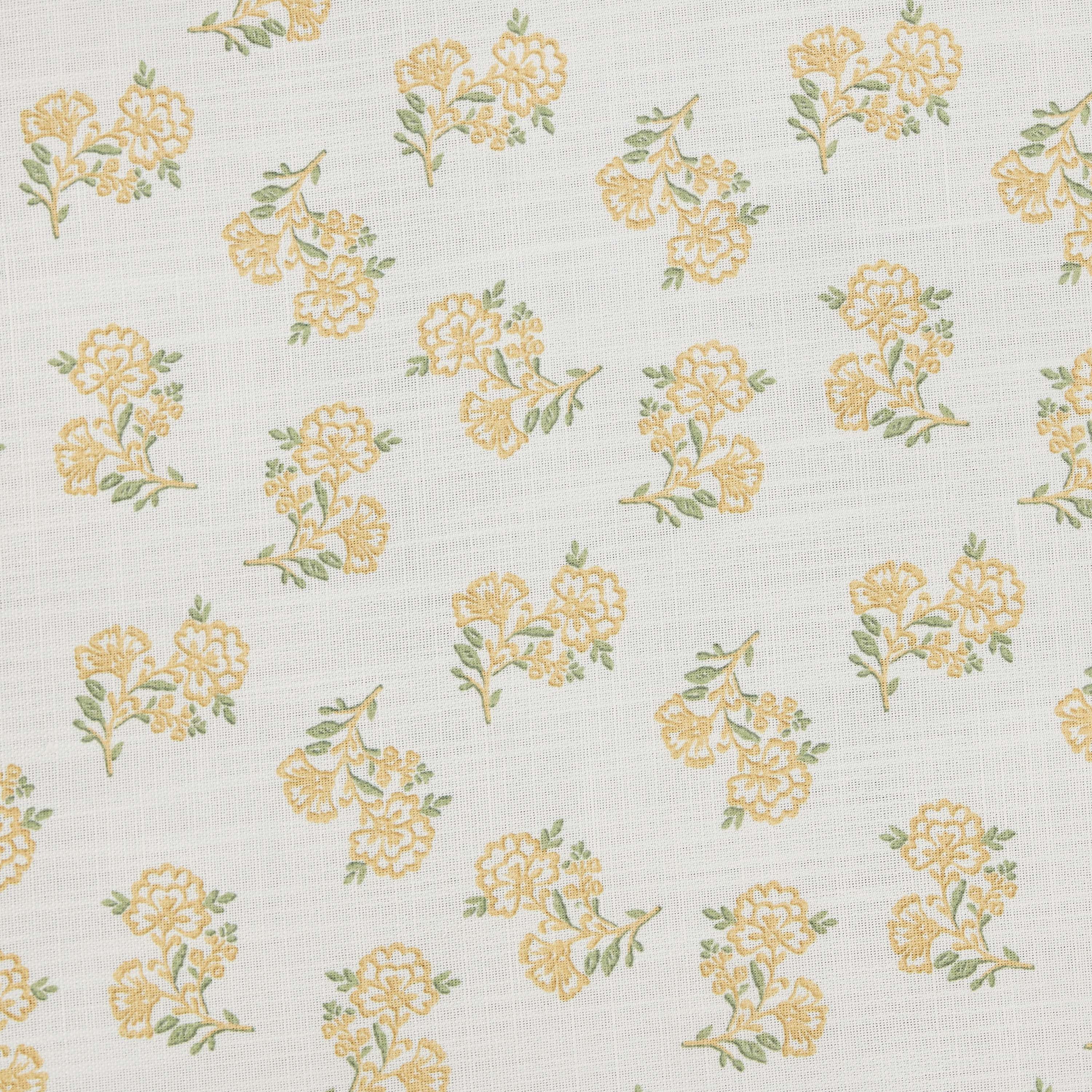 Easter Block Print 70" Round Tablecloth - 100% Cotton, Multi-color