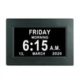 thumbnail image 1 of Dementia Clock Alzheimers Clock Large Digital Calendar Clock For Seniors,clock With Day And Date, 1 of 5