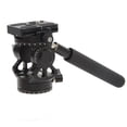 thumbnail image 1 of Video Head With Quick Release Plate And Handle, Metal Camera Fluid Tripod Head For Arca For Compact Video Cameras DSLR Cameras, Load Up To 5KG/11LB, 1 of 8