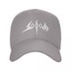 thumbnail image 5 of Gorras de béisbol con visera y logo de banda de colores puros para mujer, gorras de béisbol con visera Sodom, 5 of 7